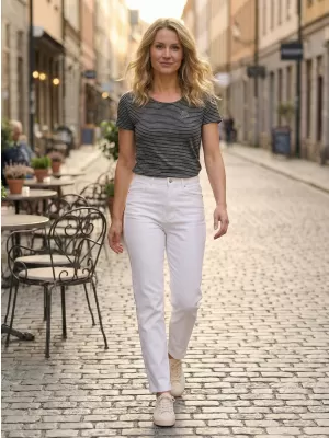 Ženska majica kratkih rukava ALTISPORT KATALINA LTSS699 CRNO