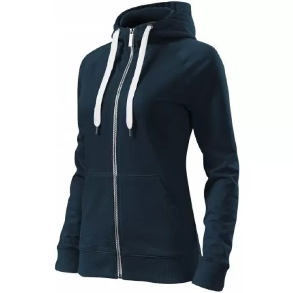  Ženski sweatshirt MALFINI PREMIUM VOYAGE 451 TAMNOPLAVA 