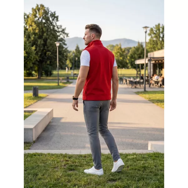  Muški prsluk od flisa MALFINI EXIT 525 CRVENA 