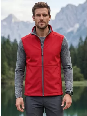 Muški softshell prsluk MALFINI VISION 517 CRVENA