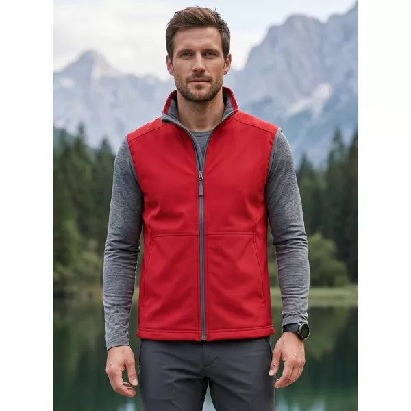  Muški softshell prsluk MALFINI VISION 517 CRVENA 
