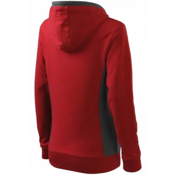  Ženski sweatshirt MALFINI KANGAROO 408 CRVENA 