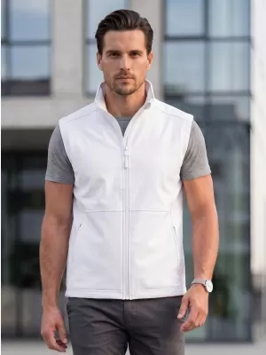 Muški softshell prsluk MALFINI VISION 517 BIJELA