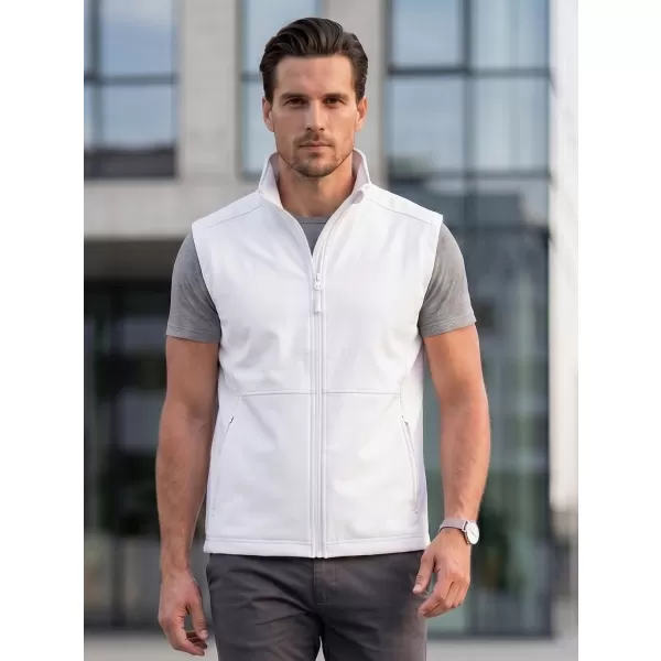  Muški softshell prsluk MALFINI VISION 517 BIJELA 