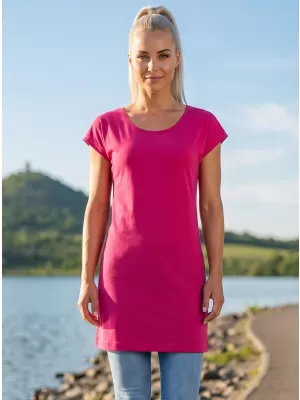 Ženska duga majica MALFINI LOVE 123 MAGENTA