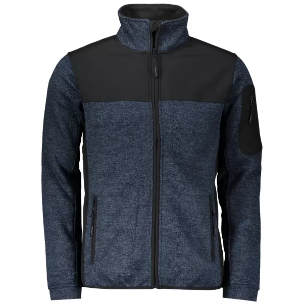  Muška softshell jakna/pulover MALFINI CASUAL 550 PLETENA PLAVA MALFINI PREMIUM 