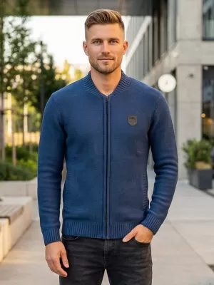 Muški pulover ALTISPORT ZINAJ MPLS093 TAMNO PLAVA