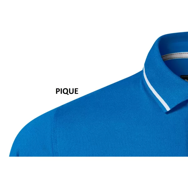  Ženska majica s kragnom MALFINI PREMIUM PERFECTION PLAIN 253 DISALICA PLAVA 