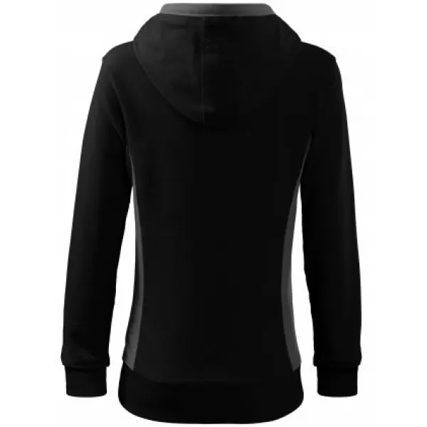  Ženski sweatshirt MALFINI KANGAROO 408 CRNA 
