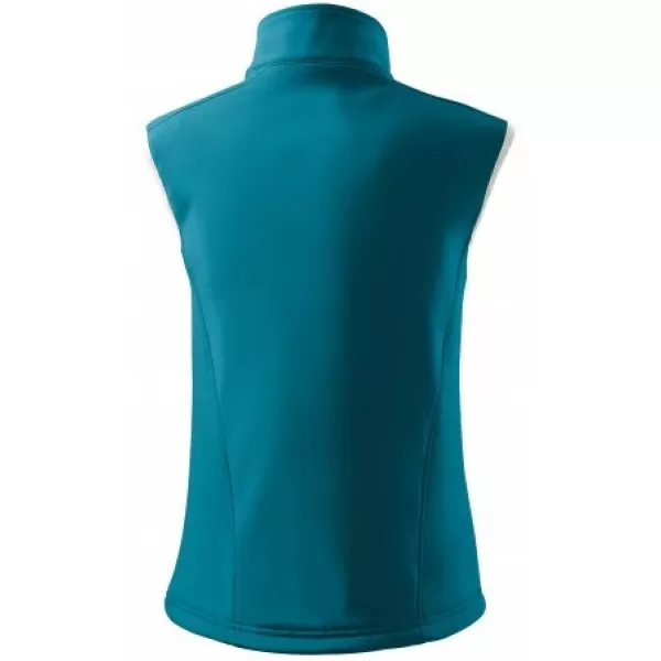  Ženski softshell prsluk MALFINI VISION 516 TAMNO TIRKIZNA 