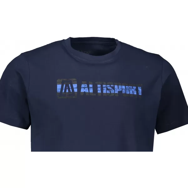  Muška majica kratkih rukava ALTISPORT BABER MTSS606 TAMNO PLAVA 
