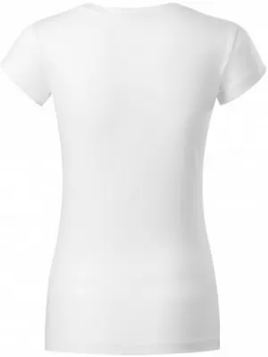 Ženska majica kratkih rukava MALFINI FIT V-NECK 162 BIJELA
