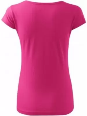 Ženska majica kratkih rukava MALFINI PURE 122 MAGENTA