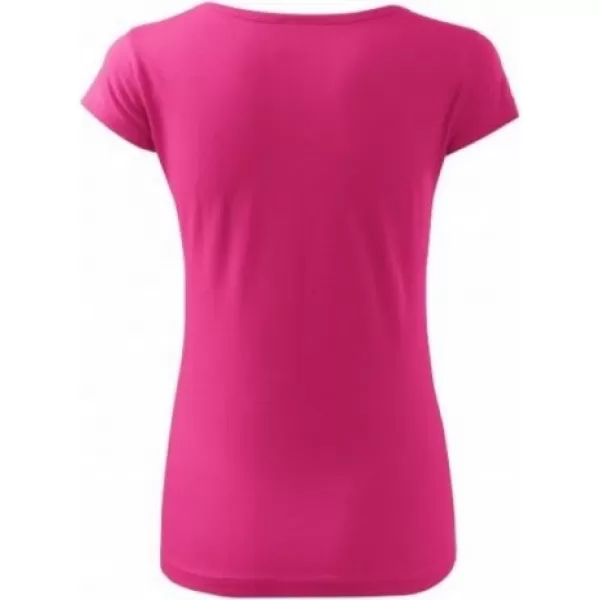  Ženska majica kratkih rukava MALFINI PURE 122 MAGENTA 