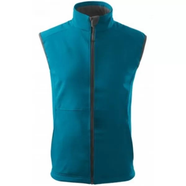  Muški softshell prsluk MALFINI VISION 517 TAMNO TIRKIZNA 
