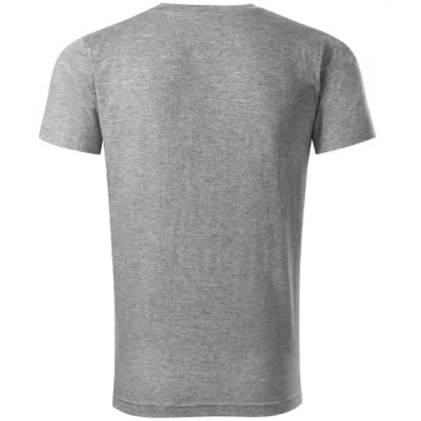  Muška majica kratkih rukava MALFINI HEAVY V-NECK 111 TAMNO SIVI ODSJAJI 