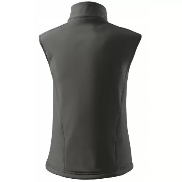  Ženski softshell prsluk MALFINI VISION 516 ČELIČNO SIVA 