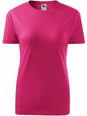 Ženska majica kratkih rukava MALFINI CLASSIC NEW 133 MAGENTA