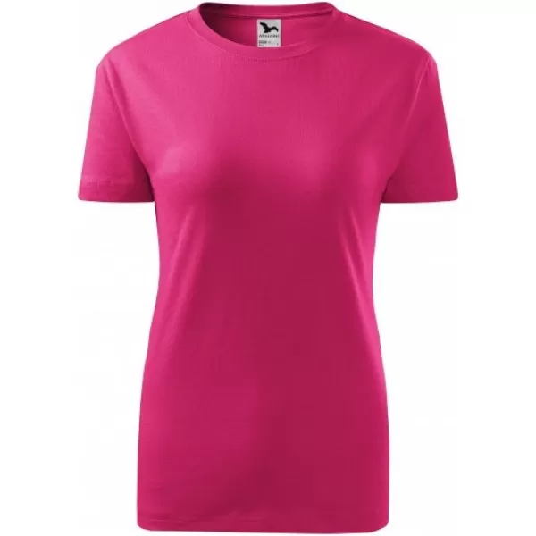  Ženska majica kratkih rukava MALFINI CLASSIC NEW 133 MAGENTA 
