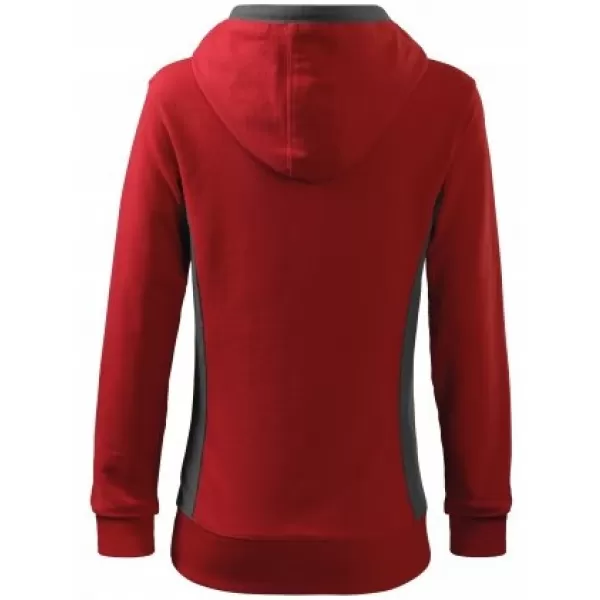  Ženski sweatshirt MALFINI KANGAROO 408 CRVENA 