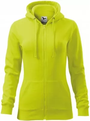 Ženski sweatshirt MALFINI TRENDY ZIPPER 411 VAPNO