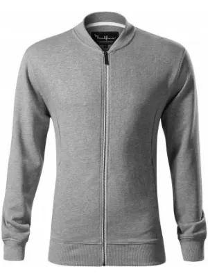 Muški sweatshirt MALFINI PREMIUM BOMBER 453 TAMNO SIVI ODSJAJI