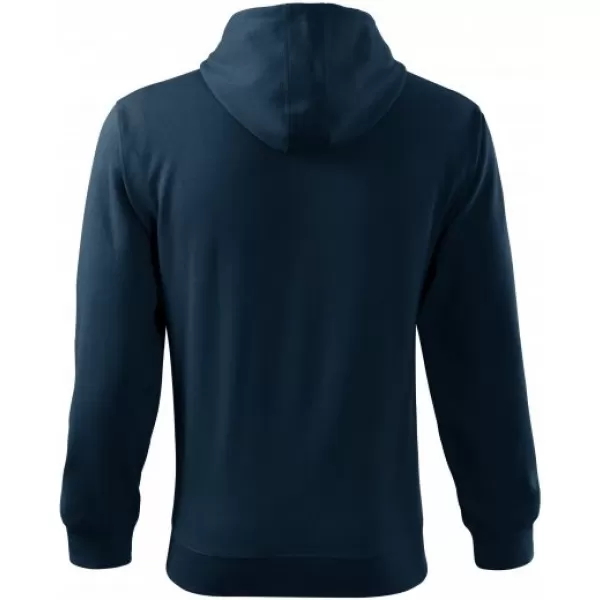  Muški sweatshirt MALFINI TRENDY ZIPPER 410 TAMNOPLAVA 