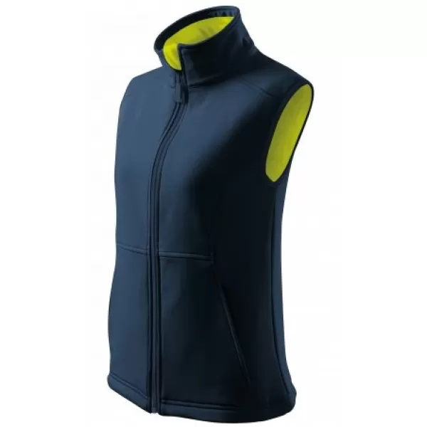  Ženski softshell prsluk MALFINI 516 VISION TAMNOPLAVA 