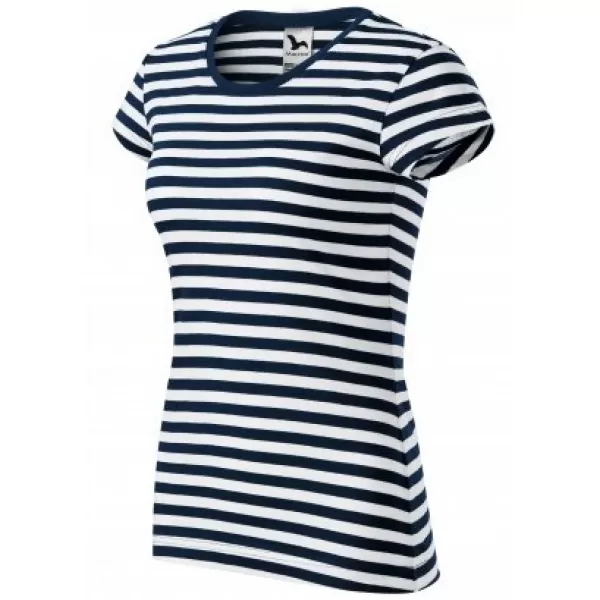  Ženska majica kratkih rukava MALFINI SAILOR 804 TAMNOPLAVA 