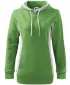 Ženski sweatshirt MALFINI KANGAROO 408 TRAVA ZELENA