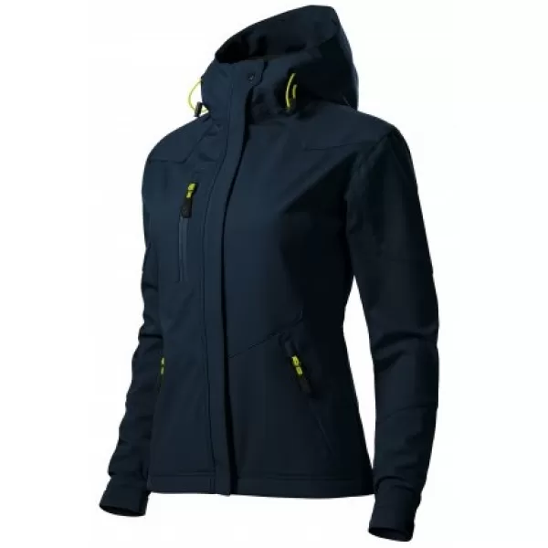 Ženska softshell jakna MALFINI NANO 532 TAMNOPLAVA 