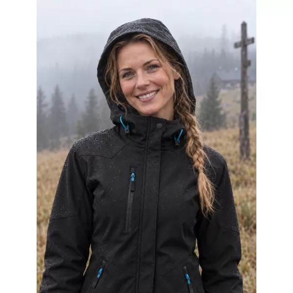  Ženska softshell jakna MALFINI NANO 532 CRNA 