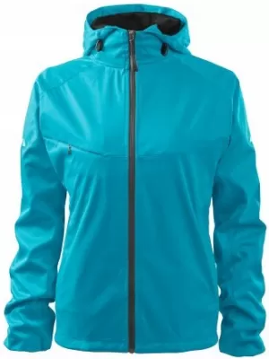 Ženska softshell jakna MALFINI COOL 514 TIRKIZ