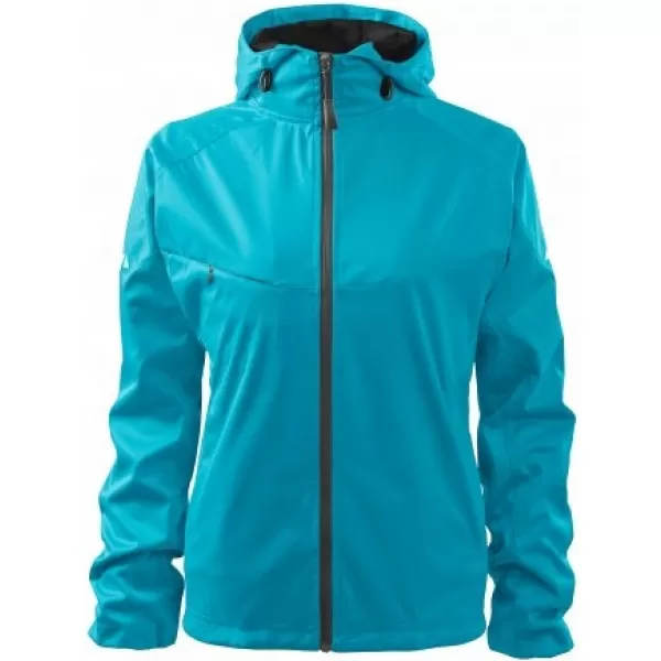  Ženska softshell jakna MALFINI COOL 514 TIRKIZ 