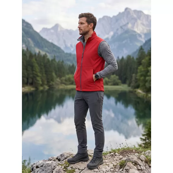  Muški softshell prsluk MALFINI VISION 517 CRVENA 