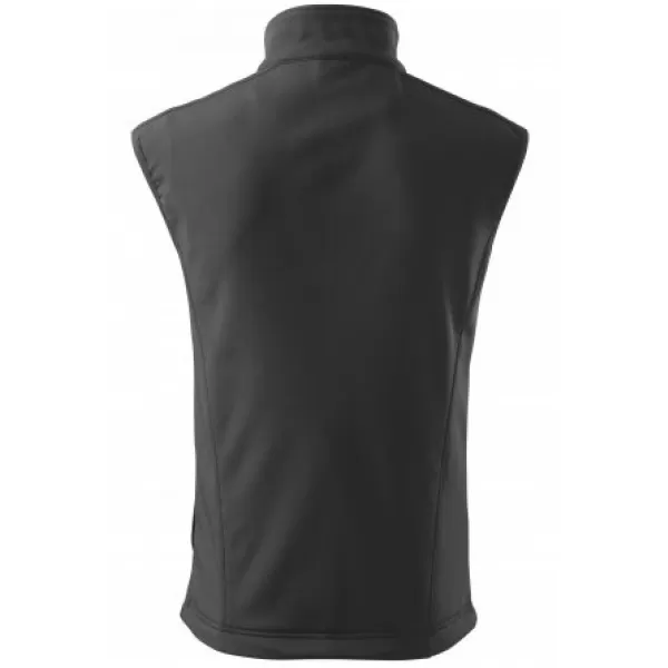 Muški softshell prsluk MALFINI VISION 517 ČELIČNO SIVA 