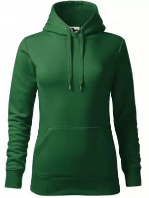 Ženski sweatshirt MALFINI CAPE 414 TAMNOZELENE BOJE