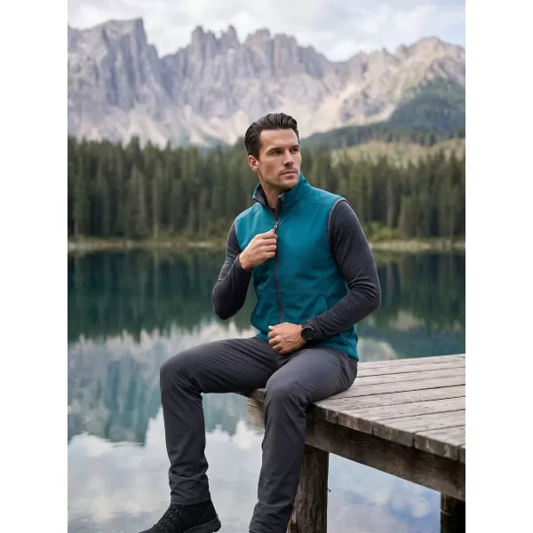  Muški softshell prsluk MALFINI VISION 517 TAMNO TIRKIZNA 