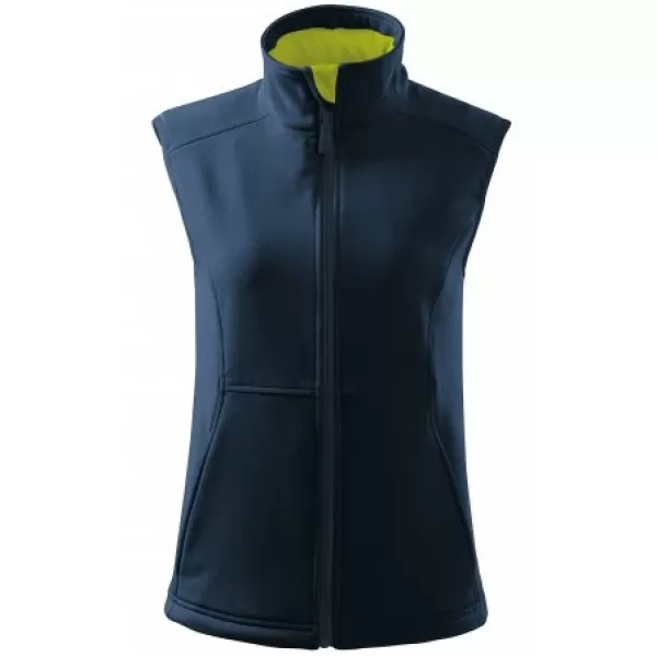  Ženski softshell prsluk MALFINI 516 VISION TAMNOPLAVA 