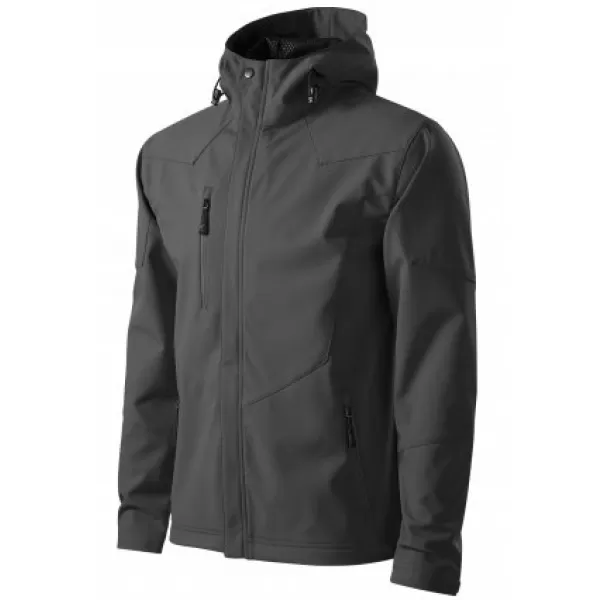  Muška softshell jakna MALFINI NANO 531 ČELIČNO SIVA 