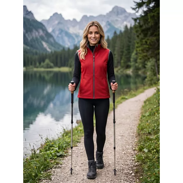  Ženski softshell prsluk MALFINI VISION 516 CRVENA 