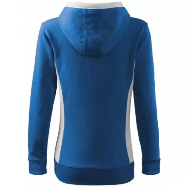  Ženski sweatshirt MALFINI KANGAROO 408 AZURNO PLAVA 