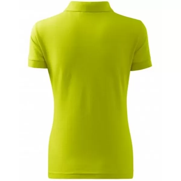  Ženska majica s kragnom MALFINI COTTON 213 VAPNO 