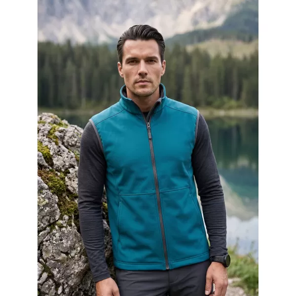 Muški softshell prsluk MALFINI VISION 517 TAMNO TIRKIZNA 