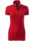Ženska majica s kragnom MALFINI PREMIUM COLLAR UP 257 CRVENA FORMULA