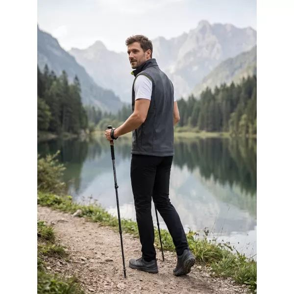  Muški softshell prsluk MALFINI VISION 517 ČELIČNO SIVA 