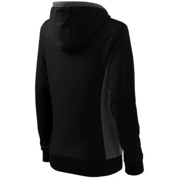  Ženski sweatshirt MALFINI KANGAROO 408 CRNA 