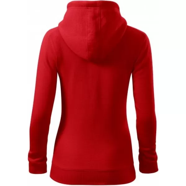  Ženski sweatshirt MALFINI TRENDY ZIPPER 411 CRVENA 