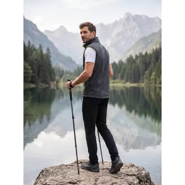  Muški softshell prsluk MALFINI VISION 517 ČELIČNO SIVA 
