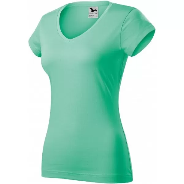  Ženska majica kratkih rukava MALFINI FIT V-NECK 162 METVICA 